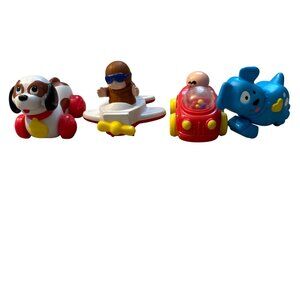 Fisher-Price McDonald's Under 3 Toys 1996 Set of 4